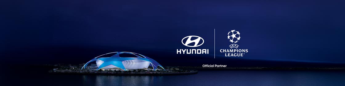 Hyundai Motor Company стає офіційним автомобільним партнером UEFA Champions League арена Hyundai купити в Чернігові. Нові Хюндай. Ціни на авто Hyundai в Чернігові - фото 7